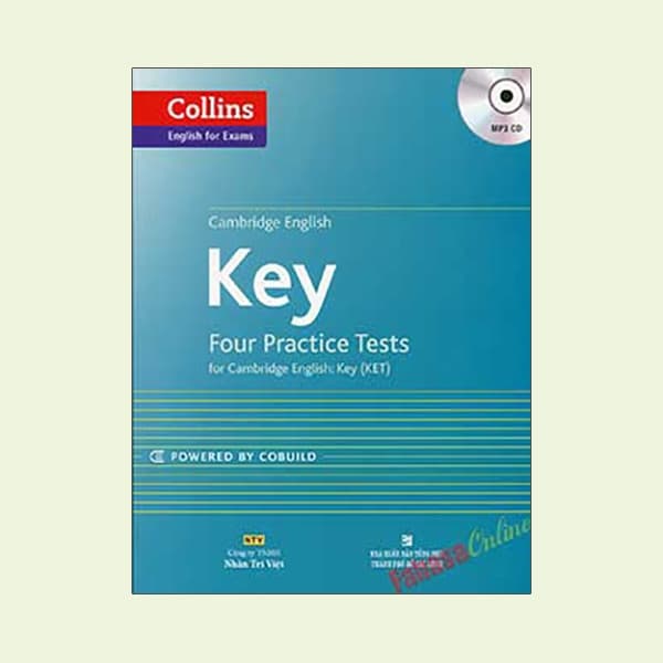 Sách Cambridge English Key Four Practice Tests (+CD) - Katie Foufouti