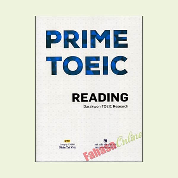 Sách Prime TOEIC - Reading - Hồ Công Hoài Dũng