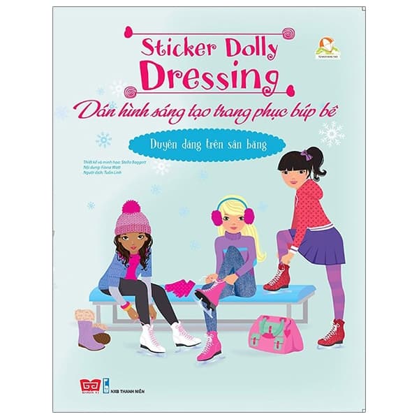 Sách Sticker Dolly Dressing - Dán Hình Sáng Tạo Trang Phục Búp Bê - Duyên D� - Usbone