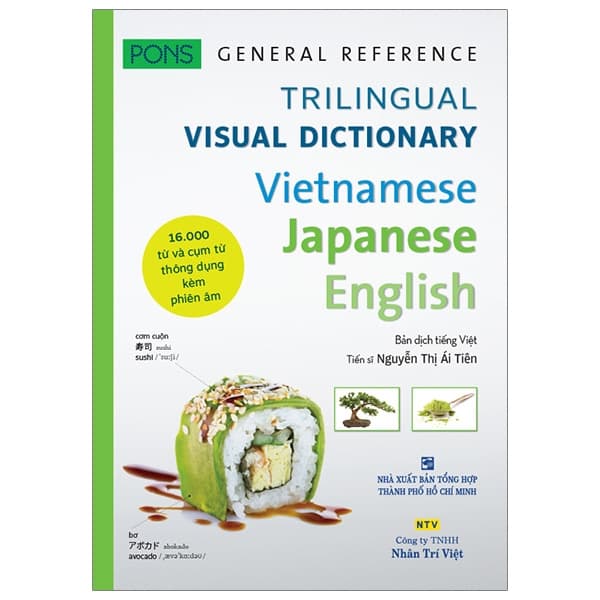 Sách Pons General Reference - Trilingual Visual Dictionary Vietnamese - Japanese - Eng - PONS