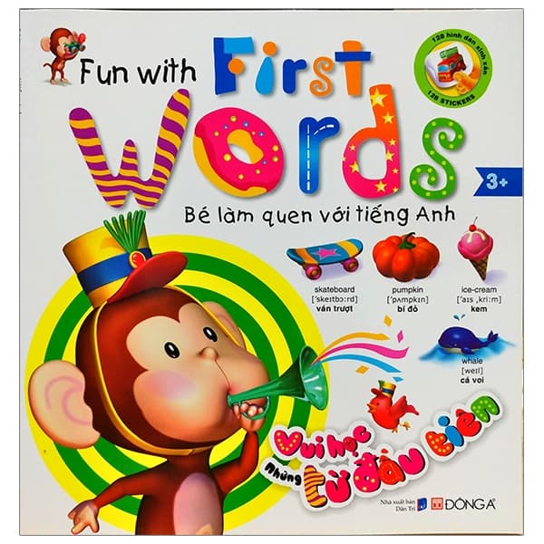 Sách Bé Làm Quen Tiếng Anh - Vui Học Những Từ Đầu Tiên - Cẩm Tú
