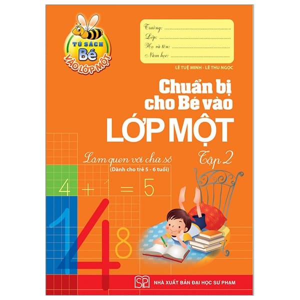 Sách Tủ sách bé vào lớp 1 - Chuẩn bị cho bé vào lớp 1 - tập 2 - Lê Tuệ Minh