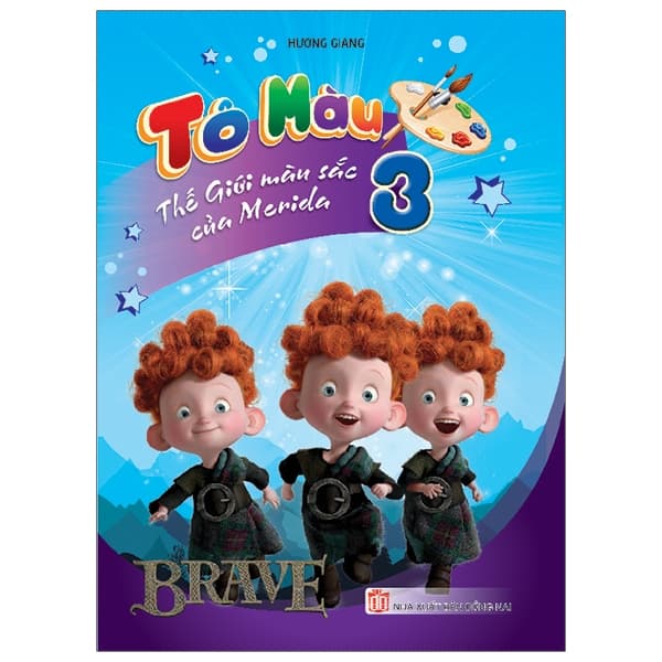 Sách Tô Màu Thế Giới Màu Sắc Của Merida - Tập 3 - Hương Giang