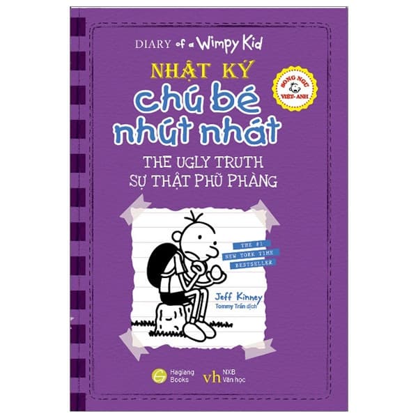 Sách Song Ngữ Việt - Anh - Diary Of A Wimpy Kid  - Nhật Ký Chú Bé Nhút Nhát