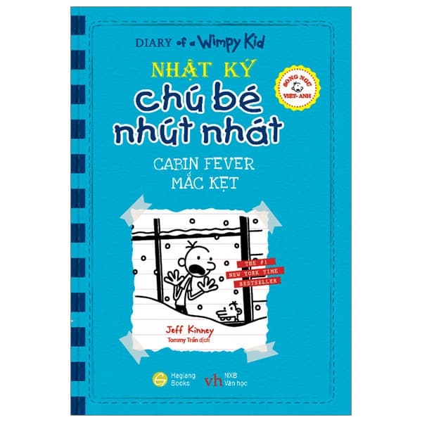 Sách Song Ngữ Việt - Anh - Diary Of A Wimpy Kid  - Nhật Ký Chú Bé Nhút Nhát - Jeff Kinney