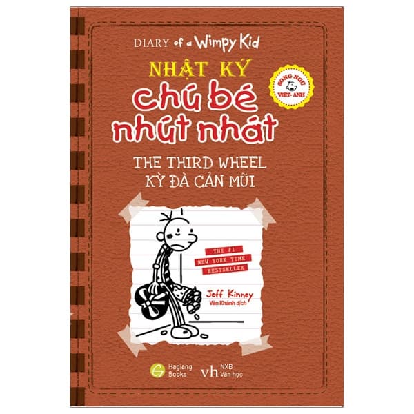 Sách Song Ngữ Việt - Anh - Diary Of A Wimpy Kid  - Nhật Ký Chú Bé Nhút Nhát - Jeff Kinney