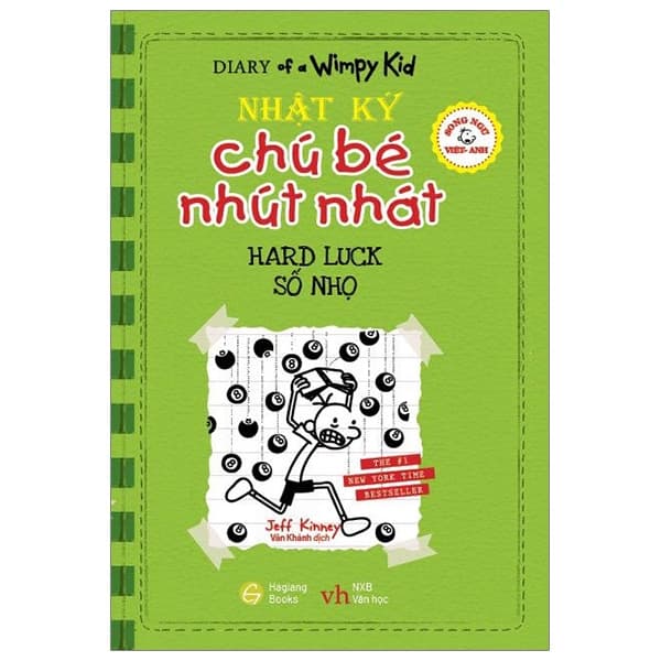 Sách Song Ngữ Việt - Anh - Diary Of A Wimpy Kid  - Nhật Ký Chú Bé Nhút Nhát - Jeff Kinney