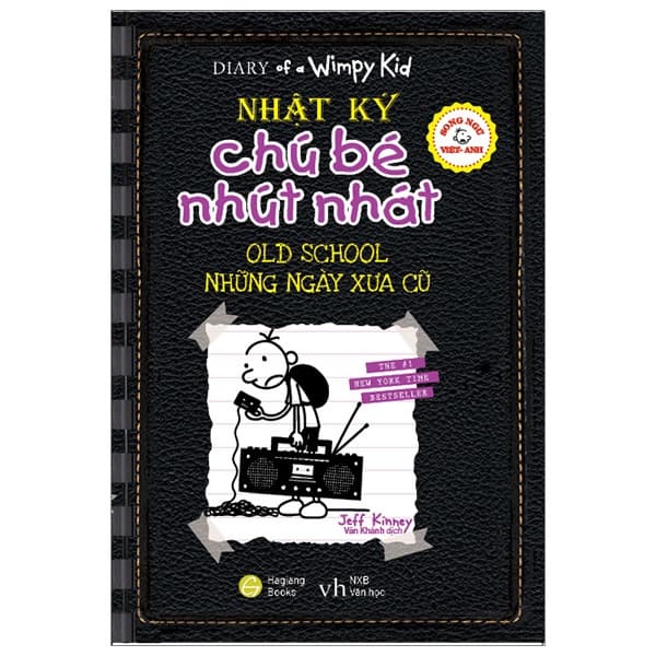 Sách Song Ngữ Việt - Anh - Diary Of A Wimpy Kid  - Nhật Ký Chú Bé Nhút Nhát - Jeff Kinney