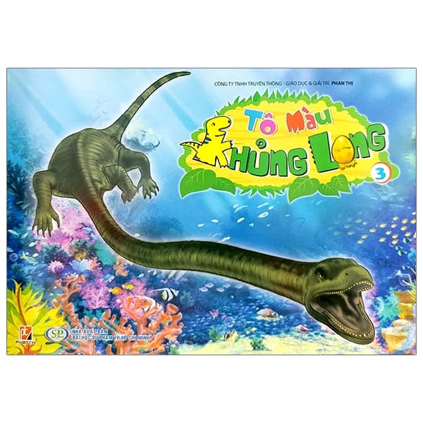 Sách Tô Màu Khủng Long 3 (2017) - Nhiều Tác Giả