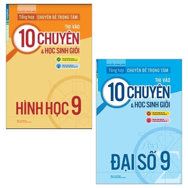 Sách Combo Tổng Hợp Chuyên Đề Trọng Tâm Thi Vào 10 Chuyên Và Học Sinh - Nguyễn Trung Kiên