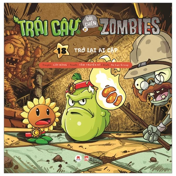 Truyện Tranh Trái Cây Đại Chiến Zombie - Tập 18: Trở Lại Ai Cập (Tái - Cát Băng
