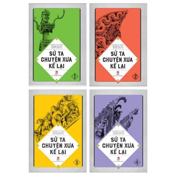 Sách Combo Sử Ta - Chuyện Xưa Kể Lại: 1 + 2 + 3 + 4 (Bộ 4 Tập) - Nguyễn Như Mai