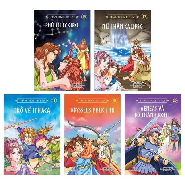 Sách Combo Thần Thoại Hy Lạp Tập: Tập 16 Đến Tập 20 (Bộ 5 Tập) - Thomas Bulfinch