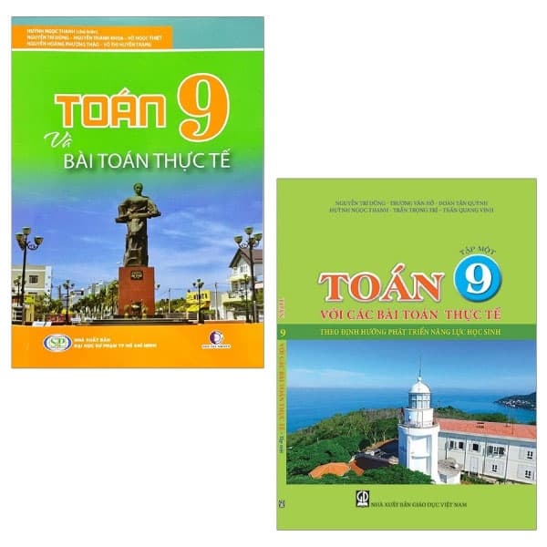 Sách Combo Toán 9 Và Bài Toán Thực Tế + Toán 9 Với Các Bài Toán Thực T - Nhiều Tác Giả