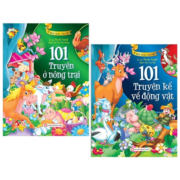 Sách Bộ Sách 101 Truyện Kể Về Động Vật Và Nông Trại (Bộ 2 Cuốn) - Piccole Grandi