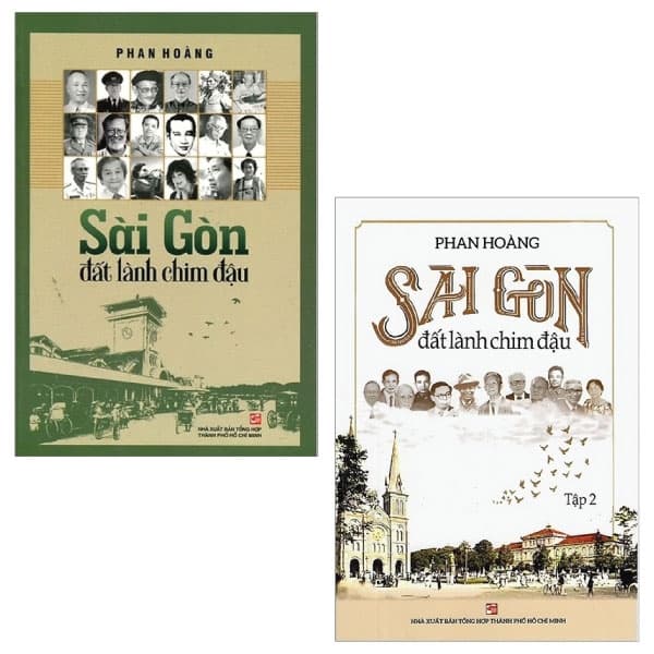 Sách Combo Sài Gòn Đất Lành Chim Đậu: Tập 1 + 2 (Bộ 2 Tập) - Phan Hoàng