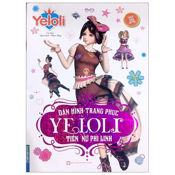 Sách Dán Hình Trang Phục Yeloli - Tiên Nữ Phi Linh - Vũ Nam