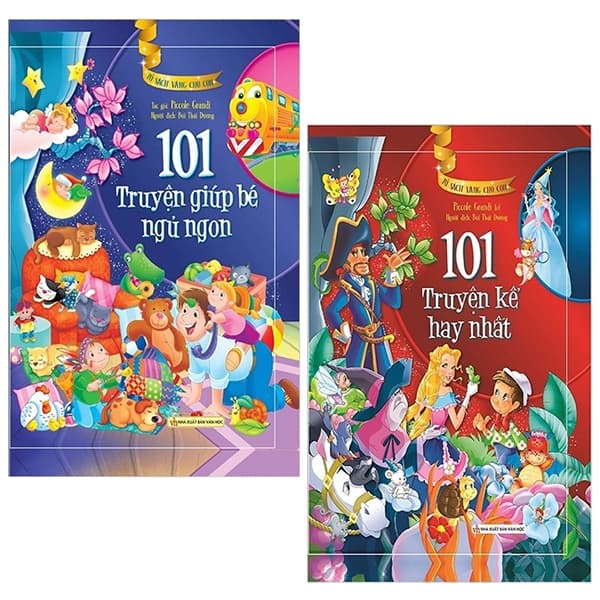 Sách Bộ Sách 101 Truyện Kể Hay Nhất + Giúp Bé Ngủ Ngon (Bộ 2 Cuốn) - Piccole Grandi