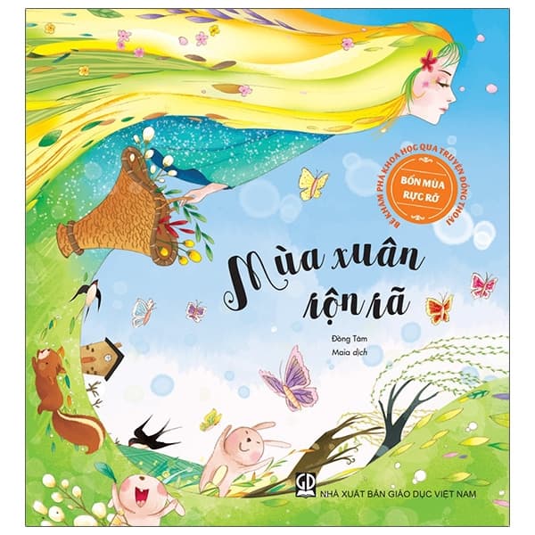 Sách Bé Khám Phá Khoa Học Qua Truyện Đồng Thoại, Bốn Mùa Rực Rỡ - M - Đồng Tâm