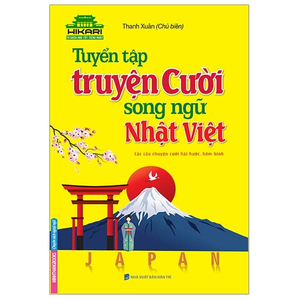 Sách Tuyển Tập Truyện Cười Song Ngữ Nhật Việt (Tái Bản 2023)