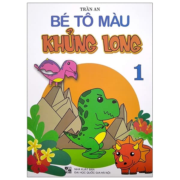 Sách Bé Tô Màu Khủng Long 1 - Long