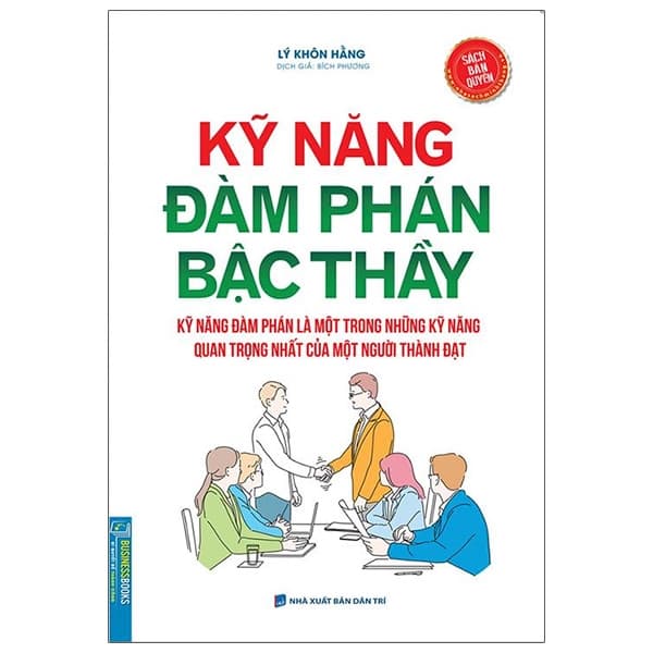 Sách Kỹ Năng Đàm Phán Bậc Thầy - Lý Khôn Hằng