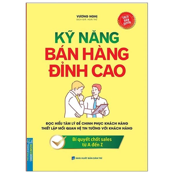 Sách Kỹ Năng Bán Hàng Đỉnh Cao