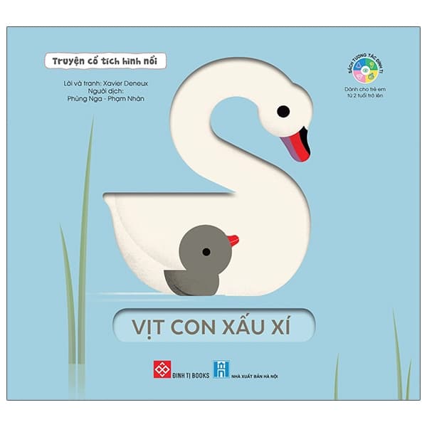 Sách Truyện Cổ Tích Hình Nổi - Vịt Con Xấu Xí - Xavier Deneux