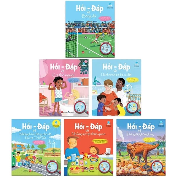 Sách Bộ Sách Hỏi - Đáp (Bộ 6 Cuốn) - Jean Michel Billioud