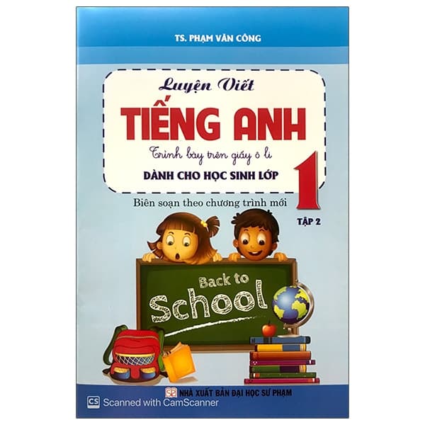 Sách Luyện Viết Tiếng Anh Trình Bày Trên Giấy Ô Li Dành Cho Học Sinh L� - Công Sĩ