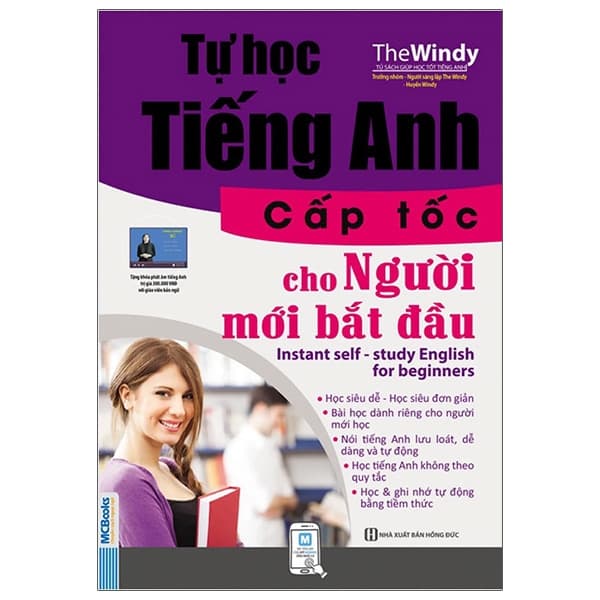 Sách Tự Học Tiếng Anh Cấp Tốc Cho Người Mới Bắt Đầu - Instant Self - The Windy