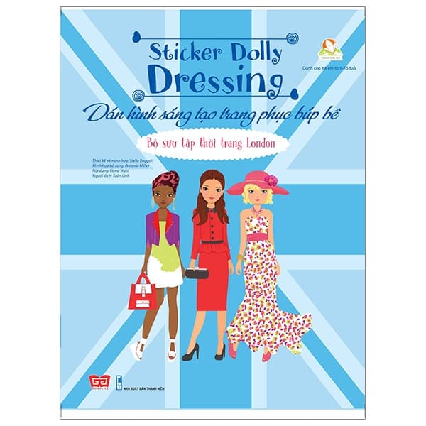 Sách Dán Hình Sáng Tạo Trang Phục Búp Bê - Bộ Sưu Tập Thời Trang Londo - Usbone