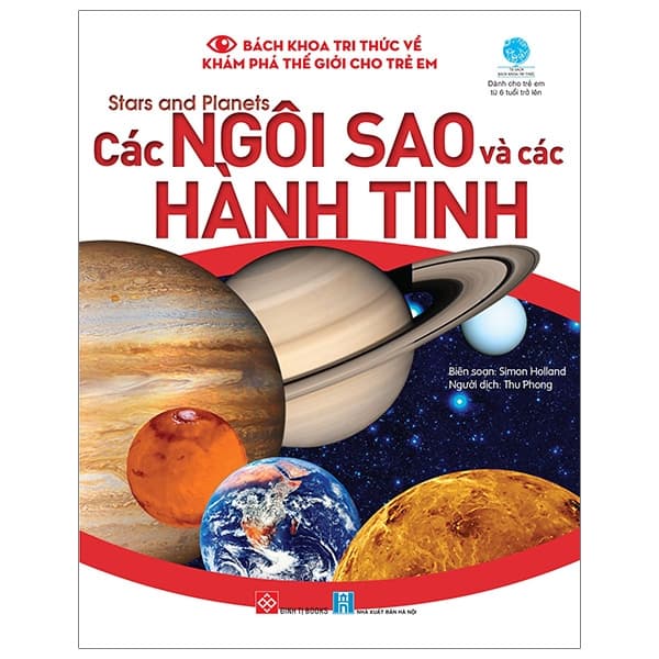 Sách Bách Khoa Tri Thức Về Khám Phá Thế Giới Cho Trẻ Em - Stars And Plane - Simon Holland