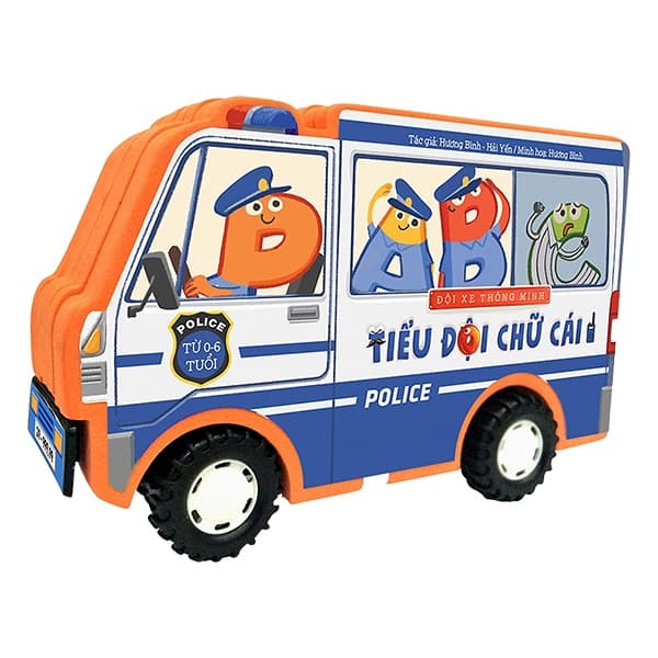 Sách Đội Xe Thông Minh - Tiểu Đội Chữ Cái - Hương Bình