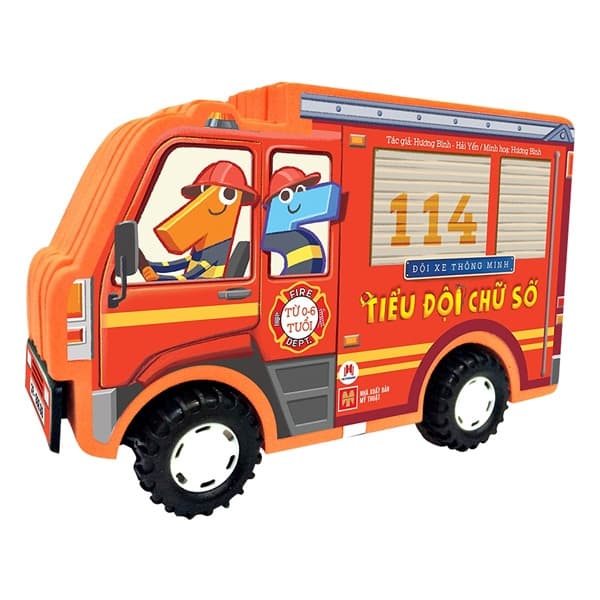 Sách Đội Xe Thông Minh - Tiểu Đội Chữ Số - Hương Bình