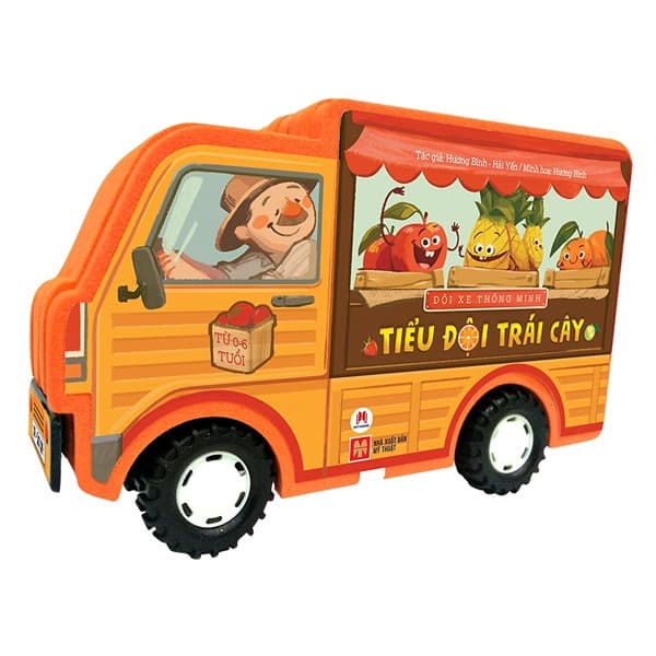 Sách Đội Xe Thông Minh - Tiểu Đội Trái Cây - Tiểu Minh