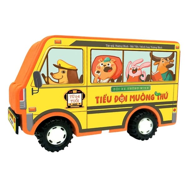 Sách Đội Xe Thông Minh - Tiểu Đội Muông Thú - Hương Bình