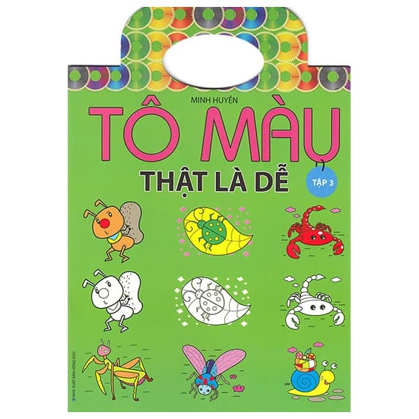 Sách Tô Màu Thật Là Dễ - Tập 3 - Hồng Mâu
