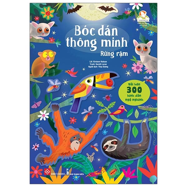 Sách Bóc Dán Thông Minh - Rừng Rậm - Kirsteen Robson