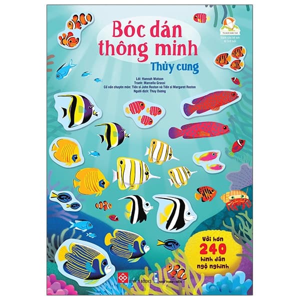 Sách Bóc Dán Thông Minh - Thủy Cung - Hannah Watson