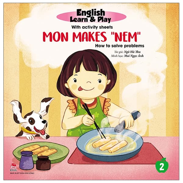Sách English Learn & Play 2 - Mon Makes “Nem” - How To Solve Problems - Ngô Hà Thu