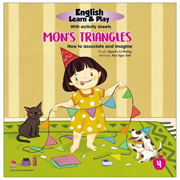 Sách English Learn & Play 4 - Mon’S Triangles - How To Associate And Imagine - Hường Nguyễn