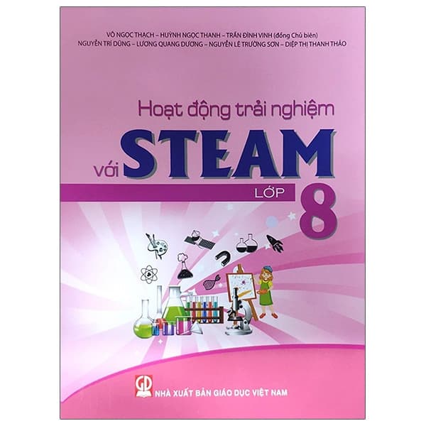 Sách Hoạt Động Trải Nghiệm Với Steam - Lớp 8