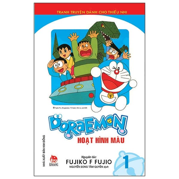 Truyện Tranh Doraemon - Hoạt Hình Màu - Tập 1 (Tái Bản 2020) - Fujiko F Fujio