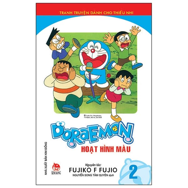 Truyện Tranh Doraemon - Hoạt Hình Màu - Tập 2 (Tái Bản 2020) - Fujiko F Fujio