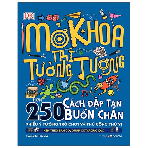Sách Mở Khóa Trí Tưởng Tượng - Hơn 250 Cách Đập Tan Buồn Chán - Tặ - Ume Chan