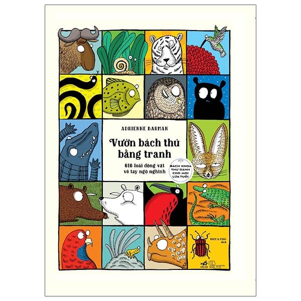 Sách Vườn Bách Thú Bằng Tranh - Adrienne Barman