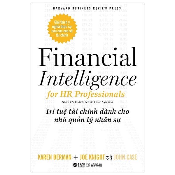Sách Trí Tuệ Tài Chính Dành Cho Nhà Quản Lý Nhân Sự - Financial Intellige - Karen Berman