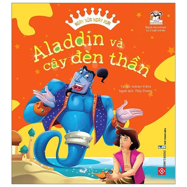 Sách Ngày Xửa Ngày Xưa - Aladdin Và Cây Đèn Thần - Indrani Vohra