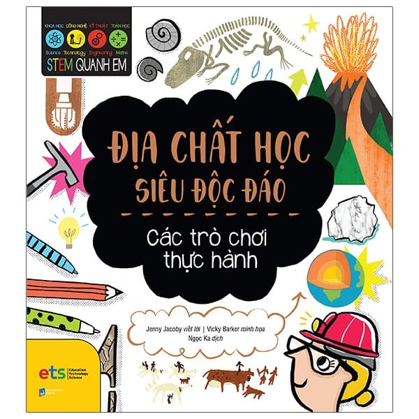Sách Stem Quanh Em - Địa Chất Học Siêu Độc Đáo - Jacob